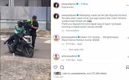 Viral Momen Sutiyoso Mantan Gubernur Jakarta Tak Malu Naik Ojol hingga Driver Cium Tangan
