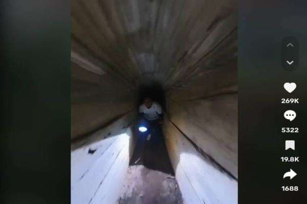 Viral Penampakan Putih di Lubang Jepang Kota Padang, Netizen Sesak Napas Viral Penampakan Putih di Lubang Jepang Kota Padang, Netizen Sesak Napas