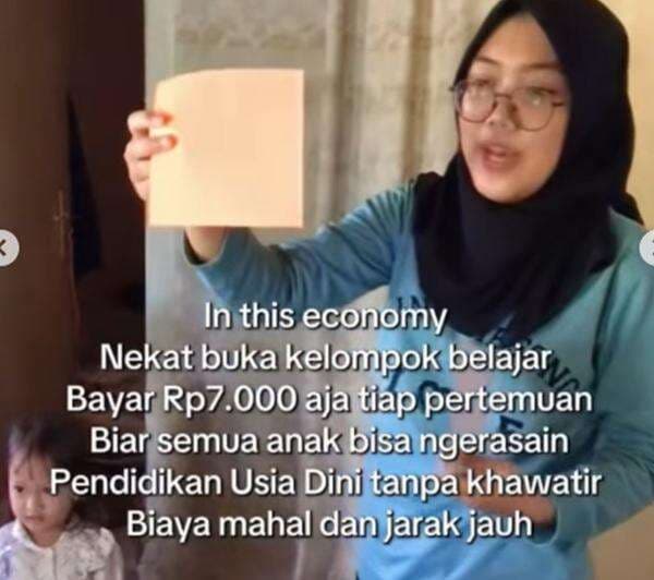 Viral! Biaya Paud Mahal, Ibu Ini Buka Kelompok Belajar dengan Biaya Rp7.000 Viral! Biaya Paud Mahal, Ibu Ini Buka Kelompok Belajar dengan Biaya Rp7.000