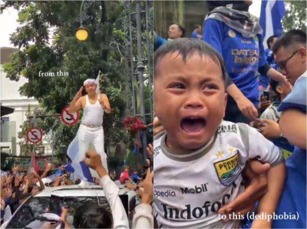 Viral Bocah Nangis saat Lihat Langsung Dedi Mulyadi, Netizen: Kena Dediphobia Viral Bocah Nangis saat Lihat Langsung Dedi Mulyadi, Netizen: Kena Dediphobia