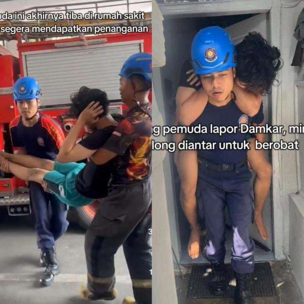 Viral Damkar Bantu Pria Tiba-Tiba Lemas di Rumah, Netizen: Banyak Banget Jasanya Viral Damkar Bantu Pria Tiba-Tiba Lemas di Rumah, Netizen: Banyak Banget Jasanya