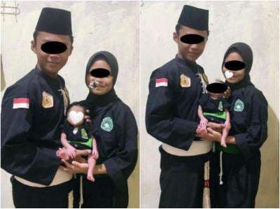 Viral Foto Pernikahan Dini Bikin Syok, Masih Remaja Sudah Gendong Anak Pertama Viral Foto Pernikahan Dini Bikin Syok, Masih Remaja Sudah Gendong Anak Pertama