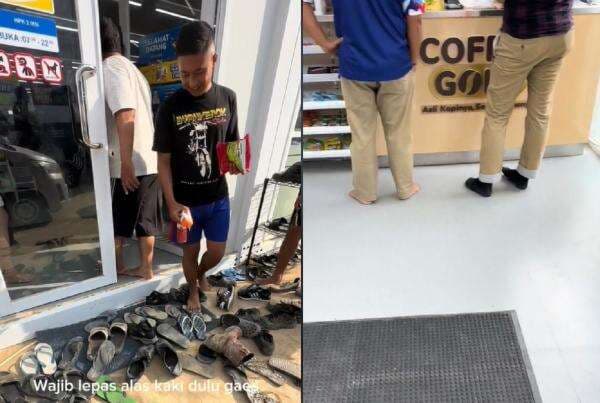 Viral Minimarket Satu-satunya di IKN, yang Masuk Harus Lepas Sepatu dan Sandal Viral Minimarket Satu-satunya di IKN, yang Masuk Harus Lepas Sepatu dan Sandal