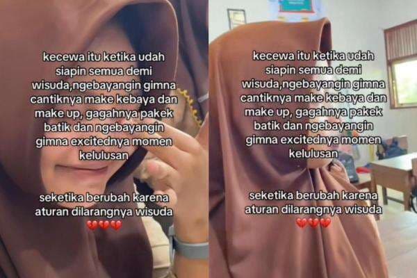 Viral Momen Siswa Kecewa Acara Wisuda Dilarang Sekolah, Warganet: Anaknya Nangis, Orangtua Tersenyum Viral Momen Siswa Kecewa Acara Wisuda Dilarang Sekolah, Warganet: Anaknya Nangis, Orangtua Tersenyum