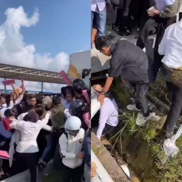 Viral Pencari Kerja Berdesakan hingga Jatuh ke Selokan, Netizen: Susahnya Nyari Pekerjaan di Negeri Sendiri Viral Pencari Kerja Berdesakan hingga Jatuh ke Selokan, Netizen: Susahnya Nyari Pekerjaan di Negeri Sendiri