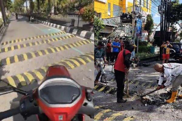 Viral Polisi Tidur Berjejer 4 di Klaten yang Membahayakan, Langsung Dieksekusi Bupati Viral Polisi Tidur Berjejer 4 di Klaten yang Membahayakan, Langsung Dieksekusi Bupati
