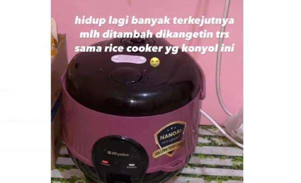 Viral Rice Cooker Konyol Bikin Kaget, Bisa Terbuka Sendiri saat Masak Nasi Viral Rice Cooker Konyol Bikin Kaget, Bisa Terbuka Sendiri saat Masak Nasi