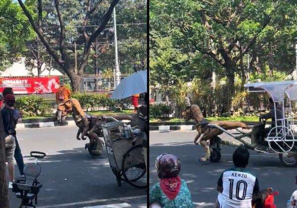 Viral Andong Ditarik T-rex, Netizen: Belum Punah Ternyata Jadi Budak Viral Andong Ditarik T-rex, Netizen: Belum Punah Ternyata Jadi Budak