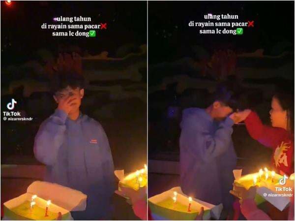 Viral Ulang Tahun Pemuda Ini Dirayakan LC Karaoke, Warganet: <i>Customer</i> Setia Kayaknya Viral Ulang Tahun Pemuda Ini Dirayakan LC Karaoke, Warganet: <i>Customer</i> Setia Kayaknya