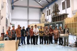 Waka BRIN Tinjau Inovasi Multipurposes Decommissioning and Salvage Vessel