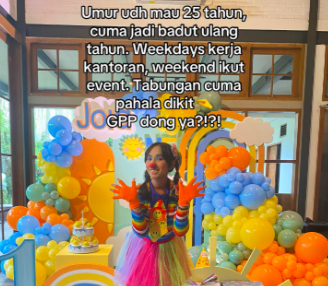 Salut! Wanita Ini Rela Jadi Badut Ulang Tahun demi Penghasilan Tambahan Salut! Wanita Ini Rela Jadi Badut Ulang Tahun demi Penghasilan Tambahan