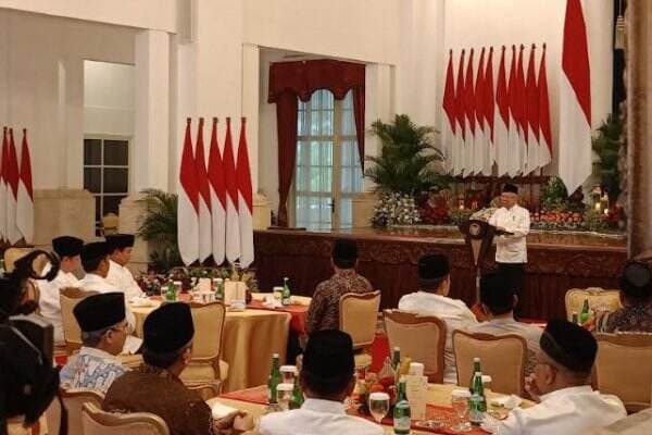 Wapres Singgung Pemilu di Depan Jokowi-Prabowo: Kalau Kurang Mengendalikan Diri Bawa Pengaruh Buruk