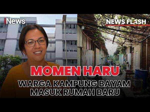 Warga Kembali Tempati Kampung Susun Bayam, Hunian Lebih Nyaman dan Layak Warga Kembali Tempati Kampung Susun Bayam, Hunian Lebih Nyaman dan Layak