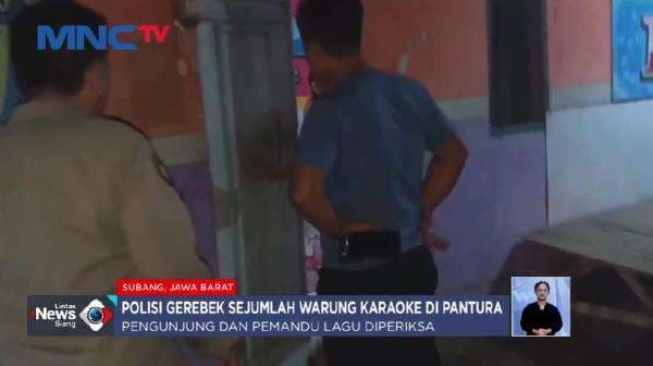 Polisi Gerebek Warung Remang-Remang dan Karaoke di Jalur Pantura Subang Polisi Gerebek Warung Remang-Remang dan Karaoke di Jalur Pantura Subang