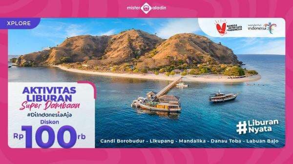 Yuks Eksplore Wisata di Indonesia dan Dapatkan Diskon Rp100.000 Yuks Eksplore Wisata di Indonesia dan Dapatkan Diskon Rp100.000