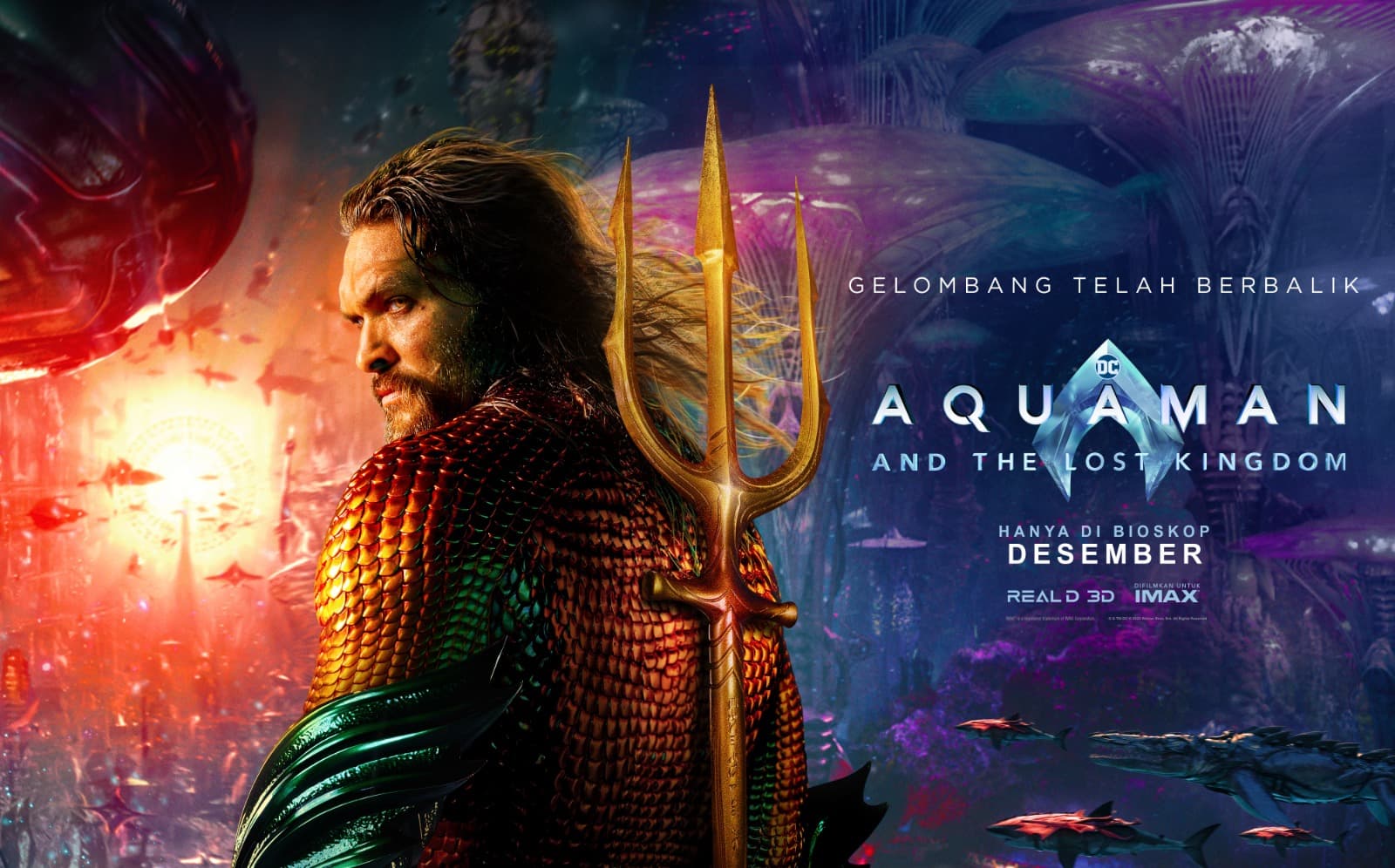 SUPERHERO Penguasa Atlantis Kembali dalam Aquaman and The Lost Kingdom SUPERHERO Penguasa Atlantis Kembali dalam Aquaman and The Lost Kingdom