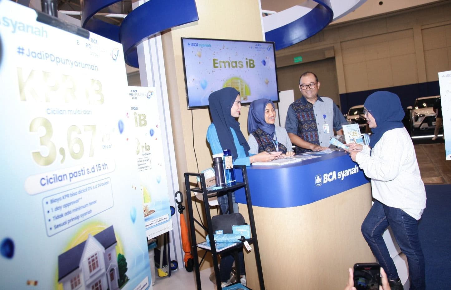 BCA Syariah Tingkatkan Pembiayaan Konsumer di BCA Expoversary 2024 BCA Syariah Tingkatkan Pembiayaan Konsumer di BCA Expoversary 2024