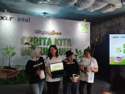 Perayaan 25 Tahun di Indonesia, Acer  Lakukan Penanaman Ribuan Mangrove