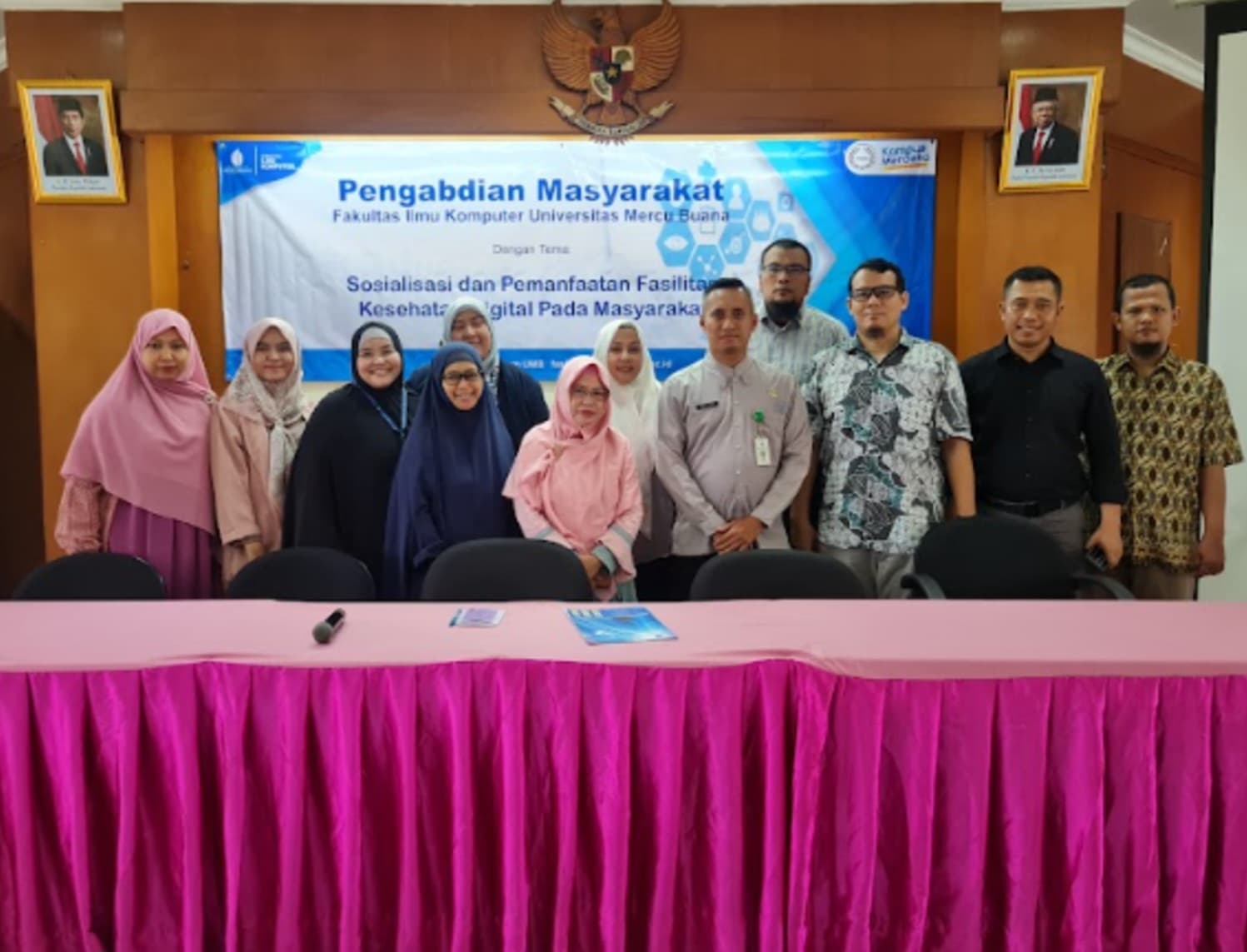 Fasilkom UMB Dorong Pemanfaatan Fasilitas Kesehatan Digital Pada Masyarakat Fasilkom UMB Dorong Pemanfaatan Fasilitas Kesehatan Digital Pada Masyarakat